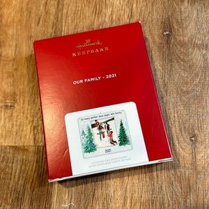 Hallmark Keepsake Our Family 2021 Ornament